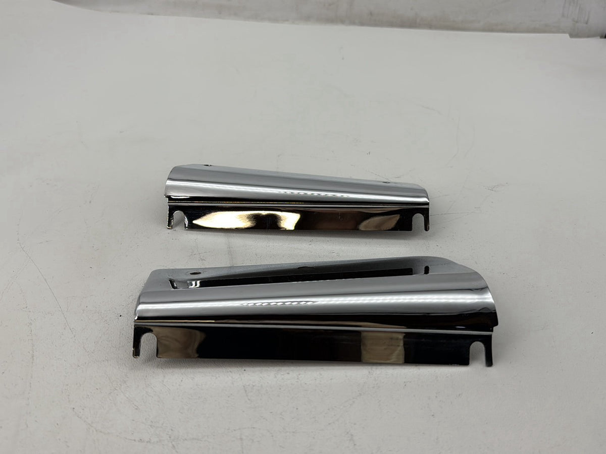 1991 Harley Heritage Softail Classic FLSTC OEM Front Left Right Fork Tube Slider Guard Covers