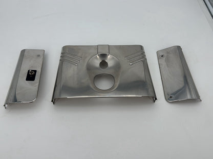 2007 Harley Softail Heritage Classic FLSTC OEM Front Left Right Fork Tube Slider Guard Covers