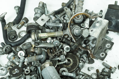 1984 - 1998 Harley-Davidson Touring Electra Glide Ultra Hardware Bolts Nuts & Brackets w/ Battery Cables