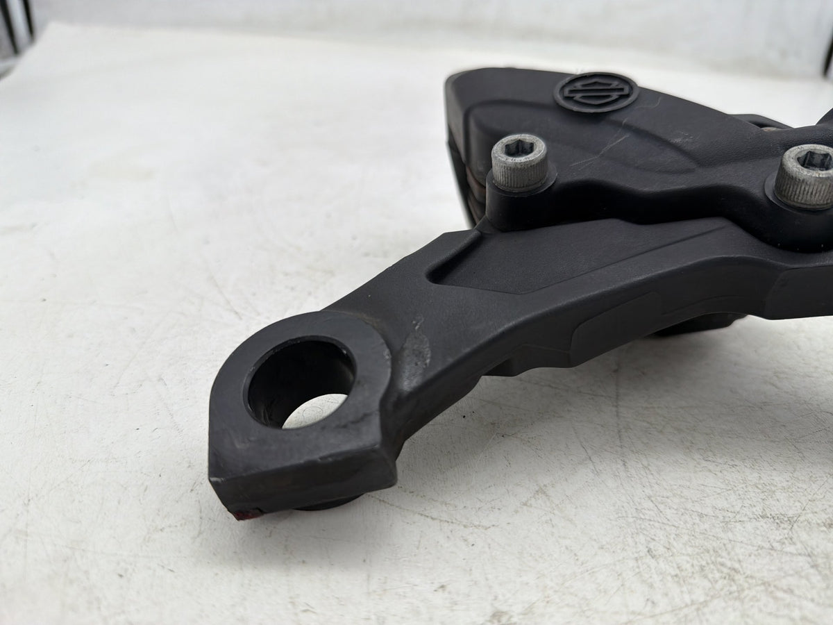2010 Harley Street Glide Touring FLHX OEM Rear Back Brake Caliper w/ Bracket