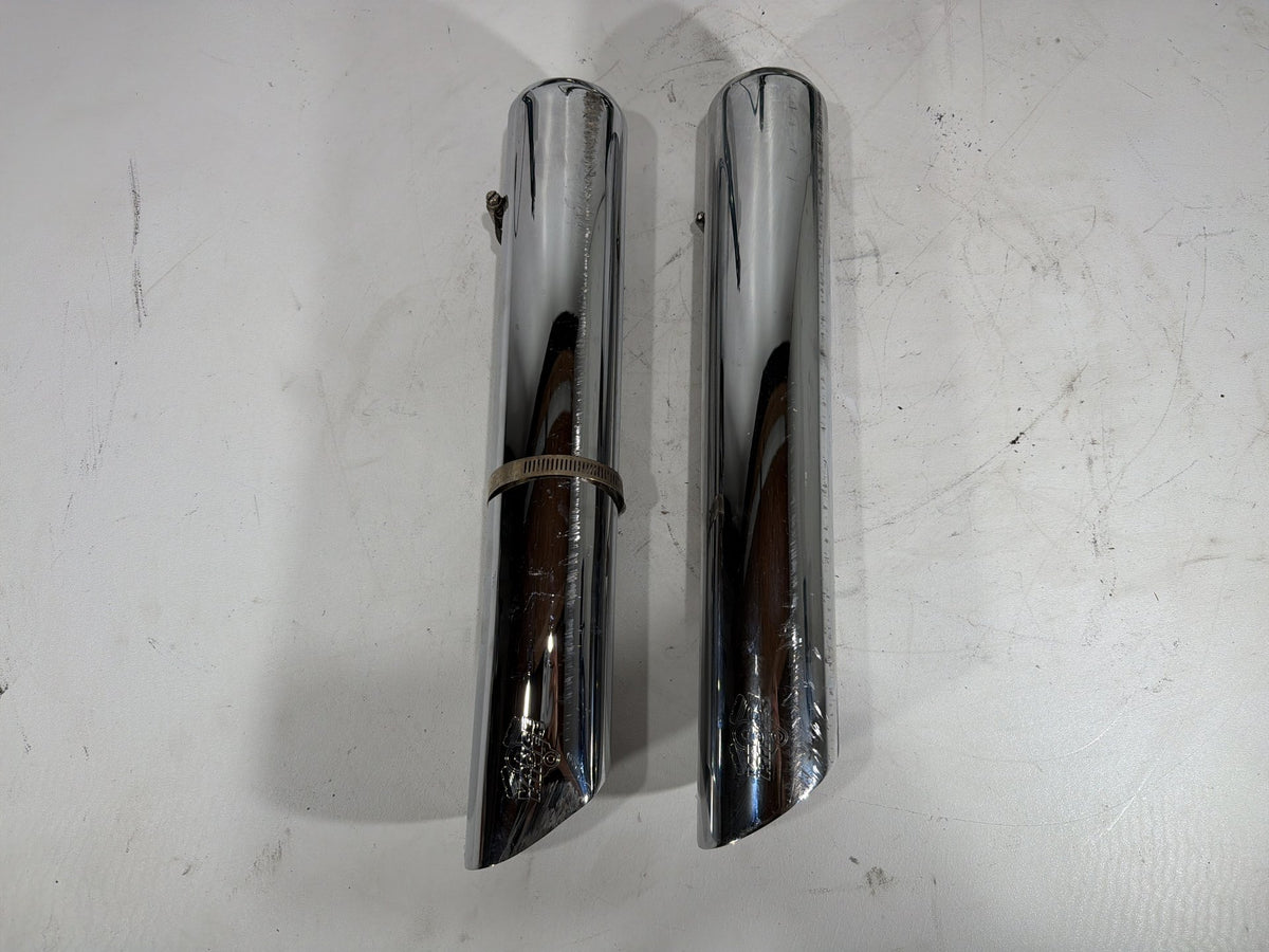 2014 Harley Softail Slim FLS OEM Exhaust Header Pipes Muffler