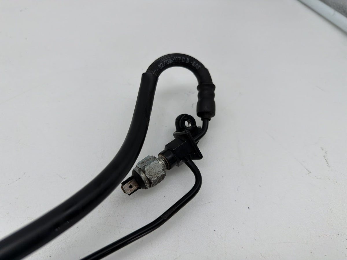 07 Harley Electra Glide Touring CVO Screamin Eagle OEM Rear Brake Hose Line Pipe