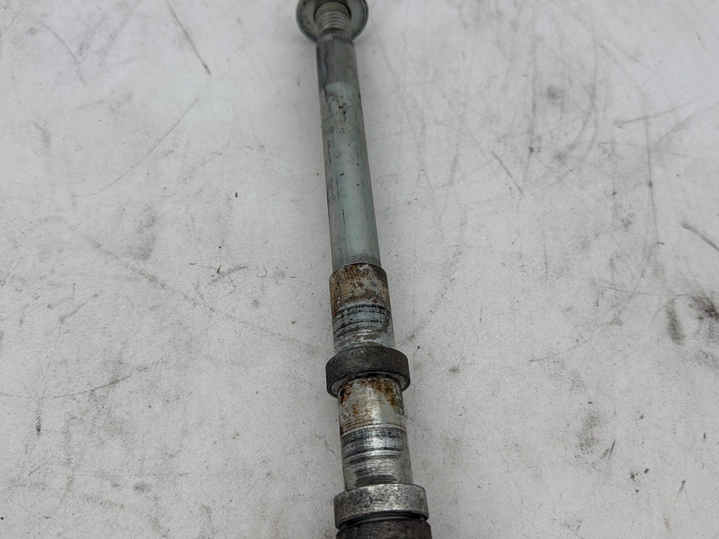 2002 Harley Heritage Softail Classic FLSTC OEM Rear Fork Swingarm Pivot Bolt Shaft