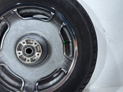 2004 Harley Road King Touring Custom FLHRSI OEM Front & Rear Wheel Rim Tire