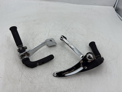 2005 Harley Dyna FXDWG Wide Glide OEM Left Right Foot Brake Control Pegs