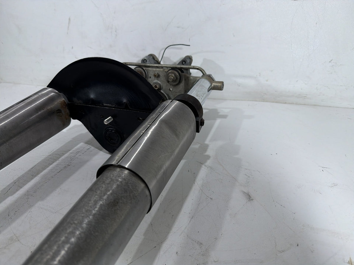 91 Harley Electra Glide Touring Front Triple Tree Set & LH RH Fork Legs Sliders