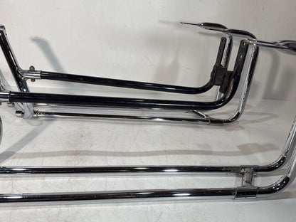 1984 - 1998 Harley-Davidson Touring Electra Glide Classic Rear Left Right Saddlebag Guard Rails Bar  	49193-93