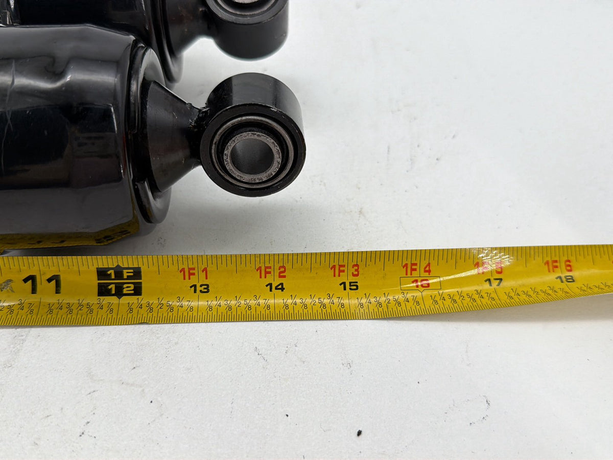 92 Harley Electra Glide Touring Rear Left Right Shock Absorbers Aftermarket 14"
