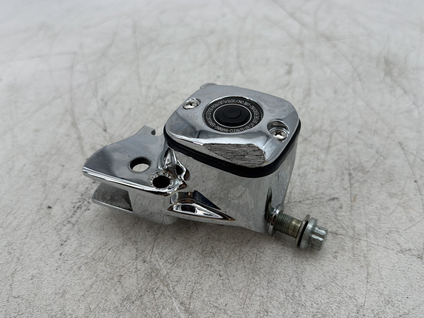 2003 Harley Dyna Wide Glide FXDWG OEM Front Brake Lever Master Cylinder Reservoir