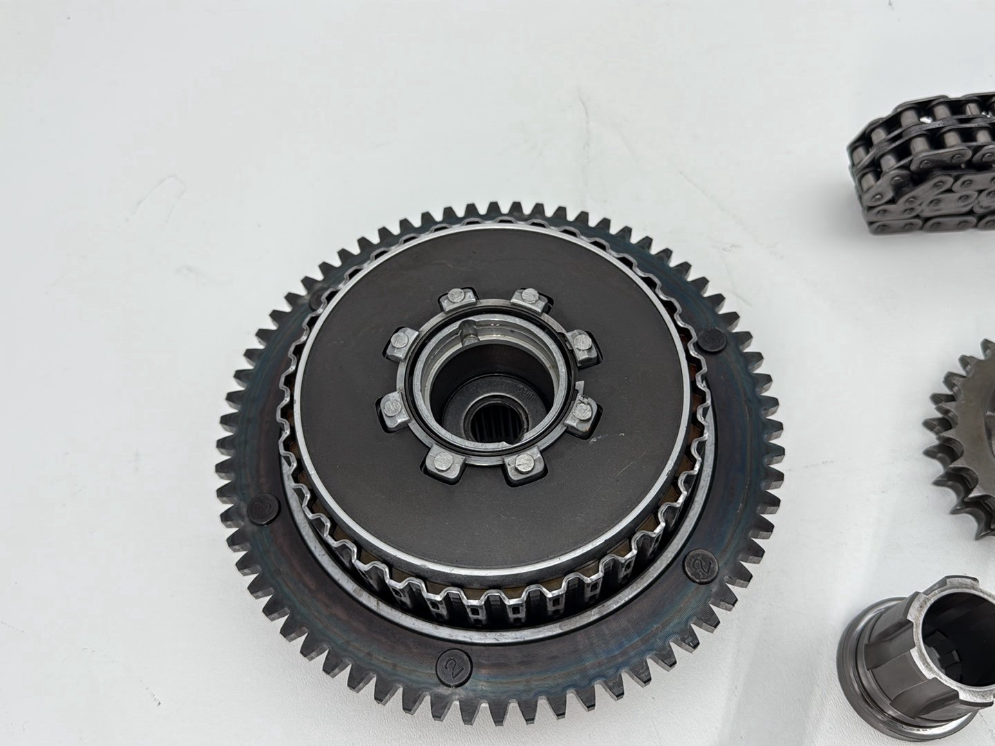 1991 Harley Heritage Softail Classic FLSTC OEM Clutch Basket Chain Tensioner Kit