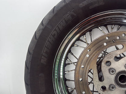 2005 Harley Touring FLHRCI Road King Classic OEM Rear Wheel Rim Tire Spoked