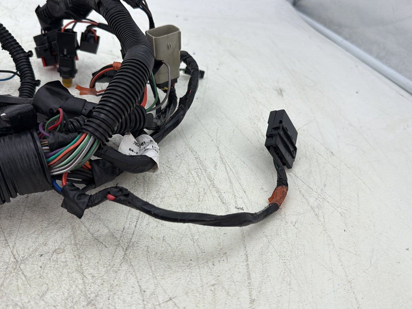 2007 Harley Touring FLHTC Electra Glide Classic OEM Front Sub Wiring Harness Loom Interconnect