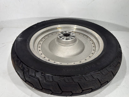 1997 Harley Softail Fat Boy FLSTF OEM Rear Wheel Rim Tire MT90B16 74H, 16"