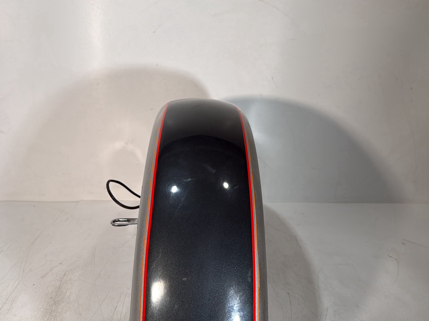 1984 - 1998 Harley-Davidson Touring Electra Glide Classic Front Wheel Fender Shell Panel w/ Bumper Rail Cushion Front