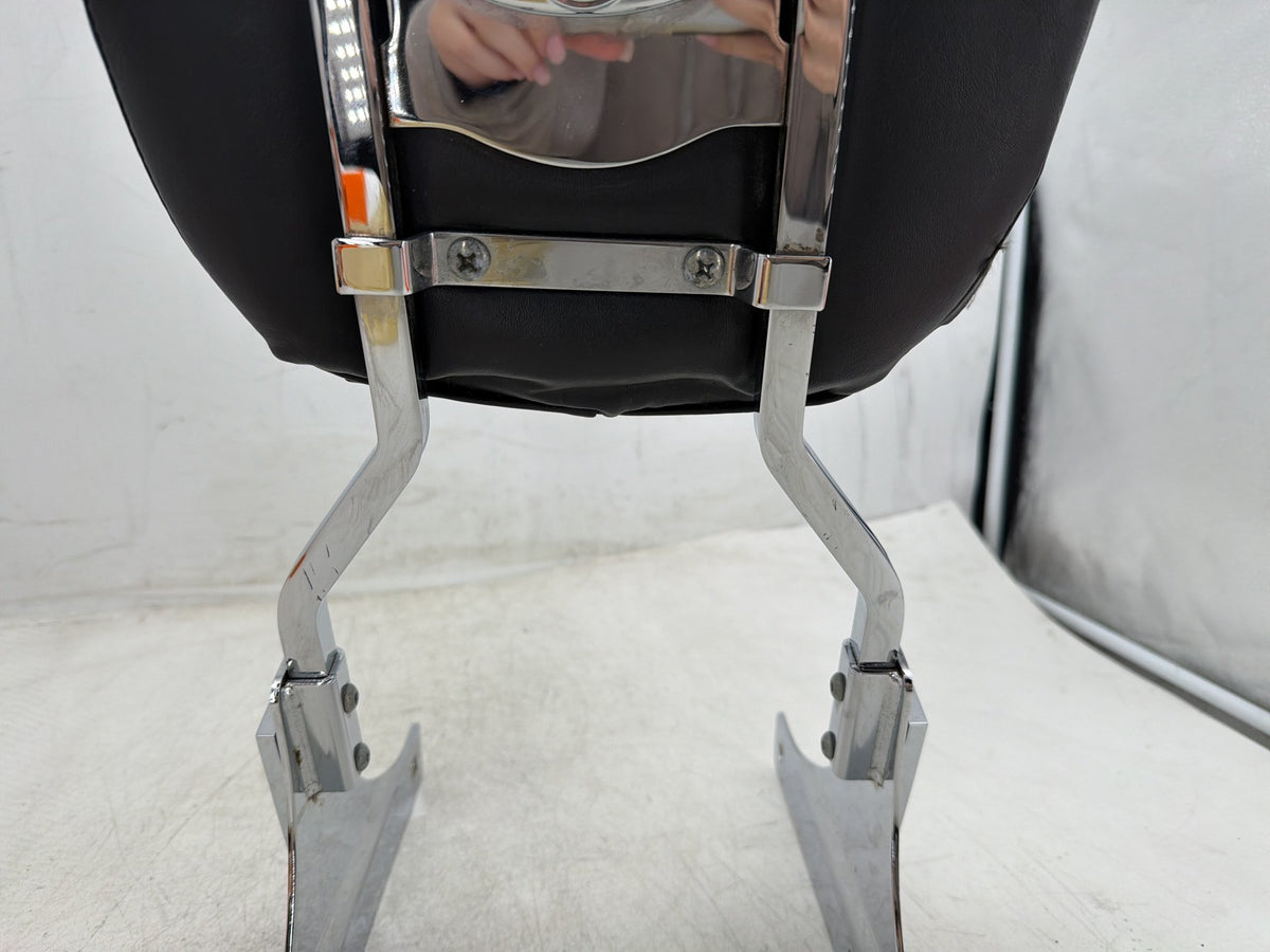 2004 Harley Heritage Softail Classic OEM Rear Sissy Bar w/ Backrest Cushion Pad