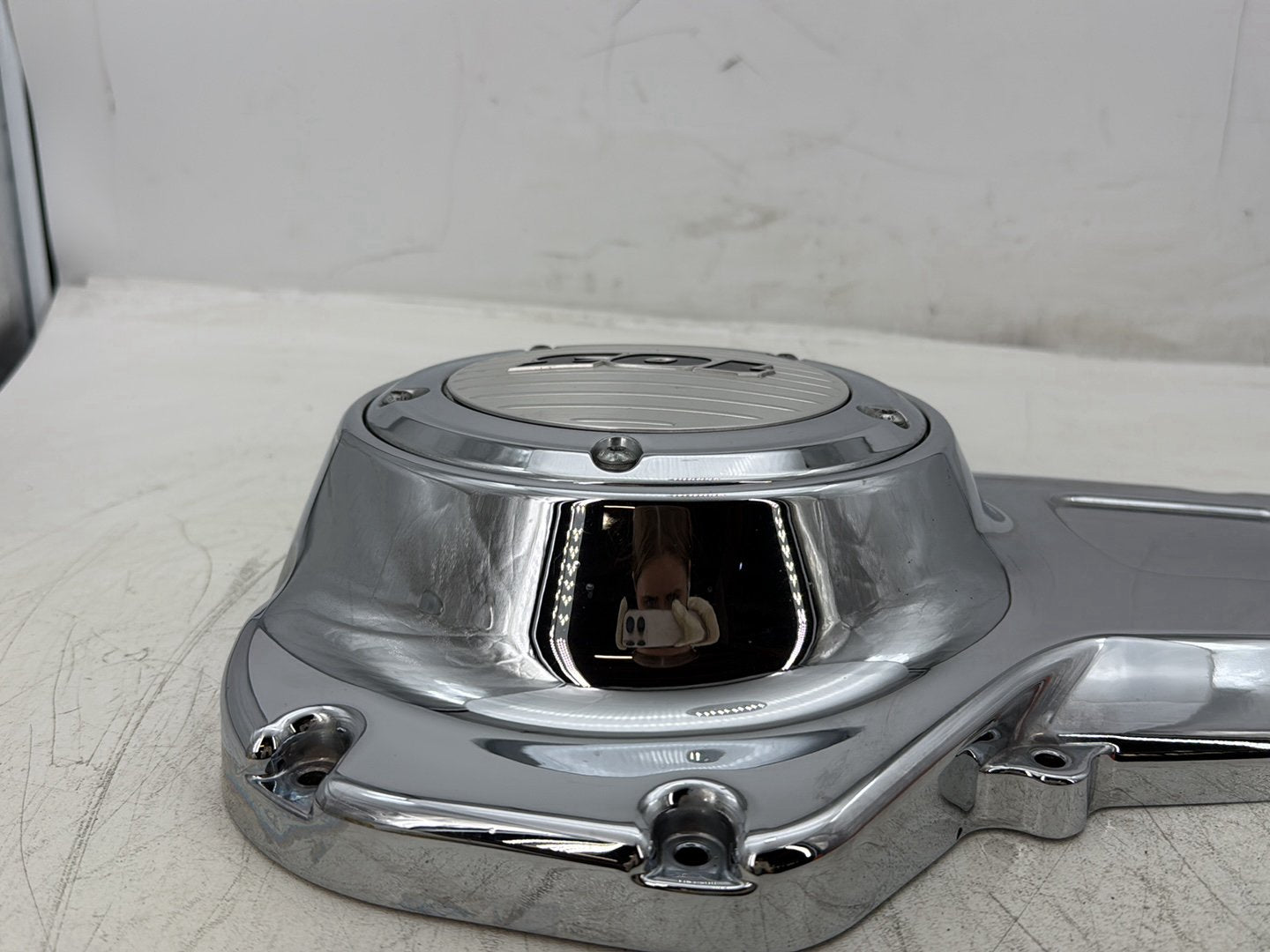 2012 Harley Street Glide Touring FLHX OEM Outer Primary Clutch Cover Scratched
