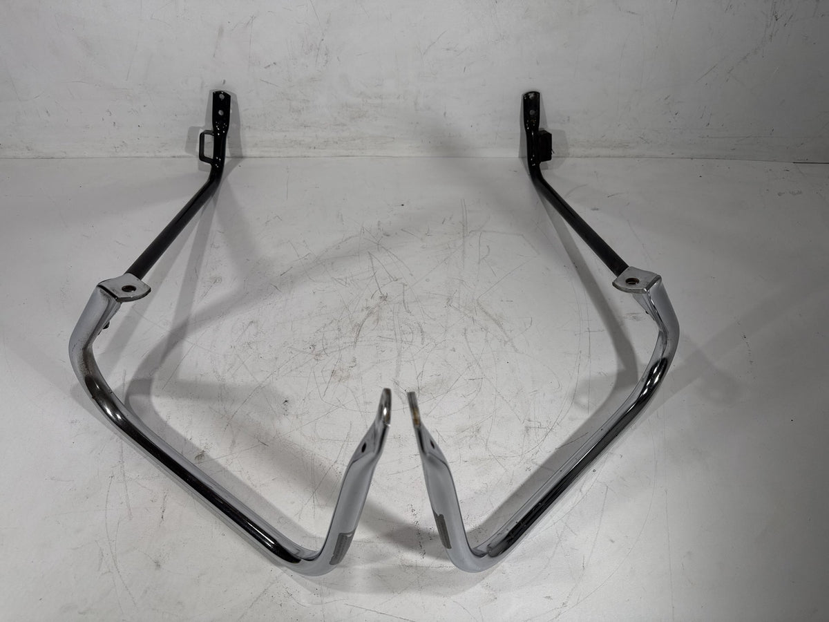 2002 Harley Electra Glide Touring OEM Rear Left Right Saddlebag Guard Rails Bar