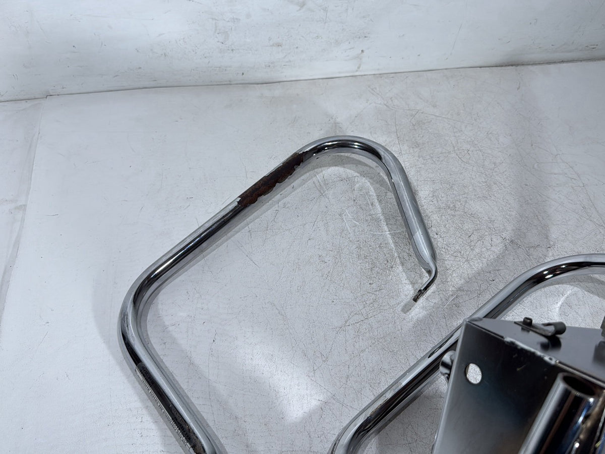 1992 Harley Electra Glide Touring OEM Rear Left Right Saddlebag Guard Rails Bar