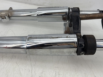 00 Harley Touring Electra Ultra Front Triple Tree Set &amp; LH RH Fork Legs Sliders