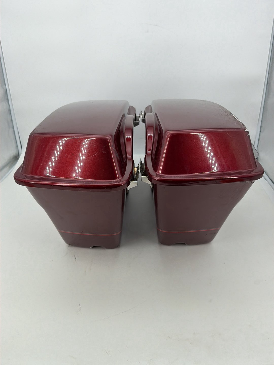 1999 - 2006 Harley-Davidson Touring Road King Left Right Saddlebags Luggage NOKey 90752-93