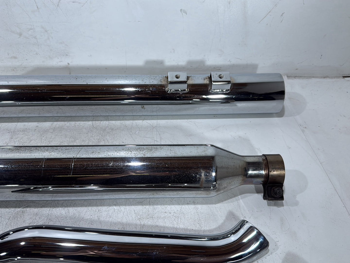 1992 Harley Electra Glide Touring OEM Exhaust 1 Header Muffler Silencer Slip On