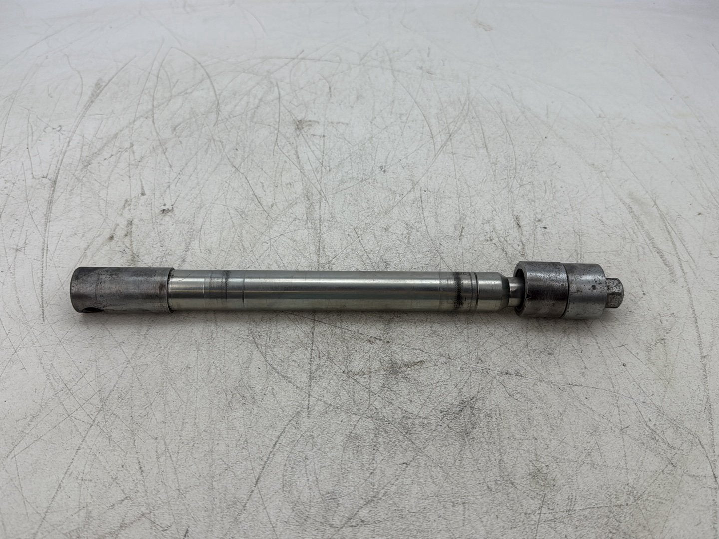 2004 Harley Road King Touring Custom FLHRSI OEM Front Wheel Axle Bolt Shaft