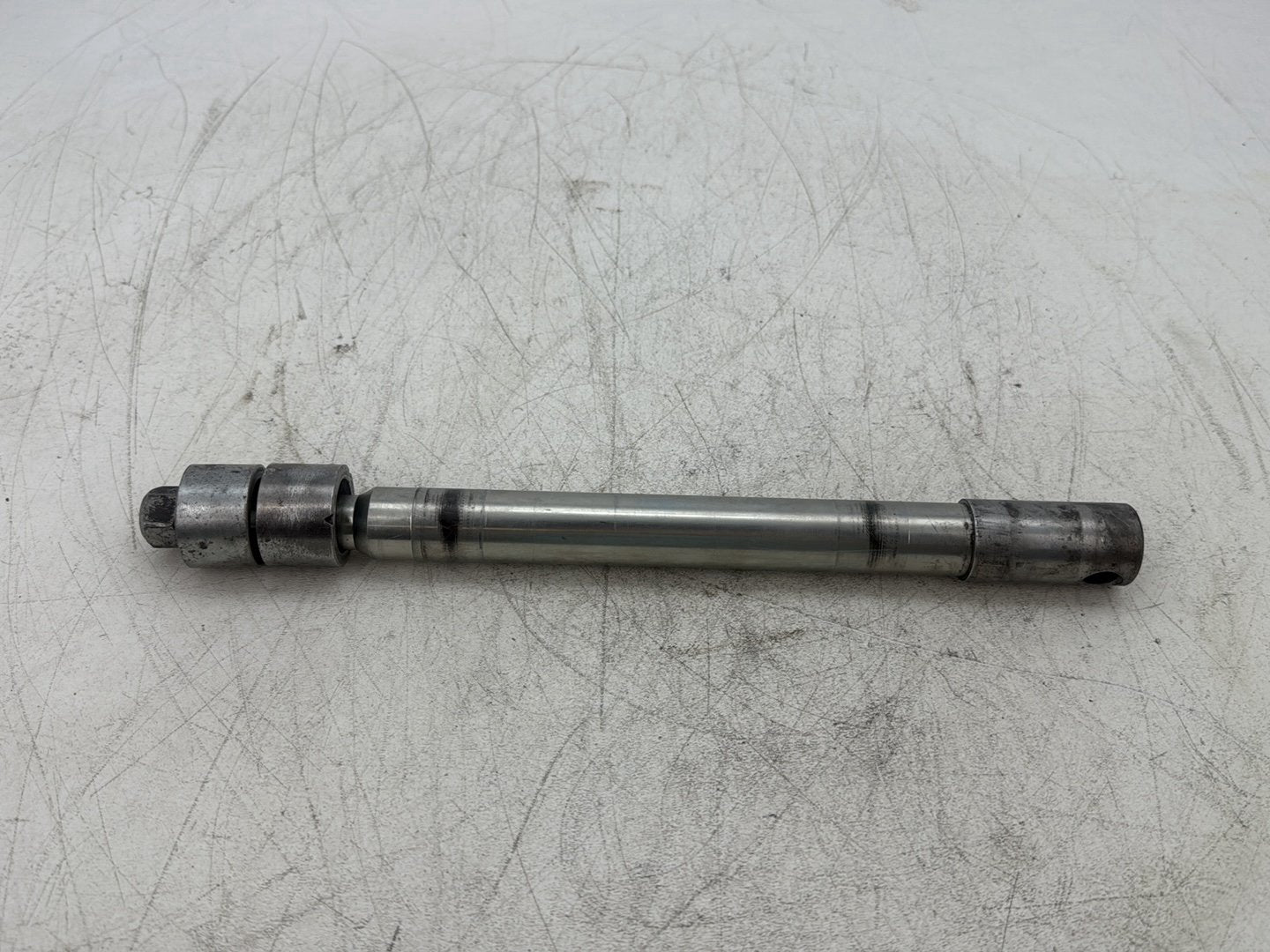 2004 Harley Road King Touring Custom FLHRSI OEM Front Wheel Axle Bolt Shaft