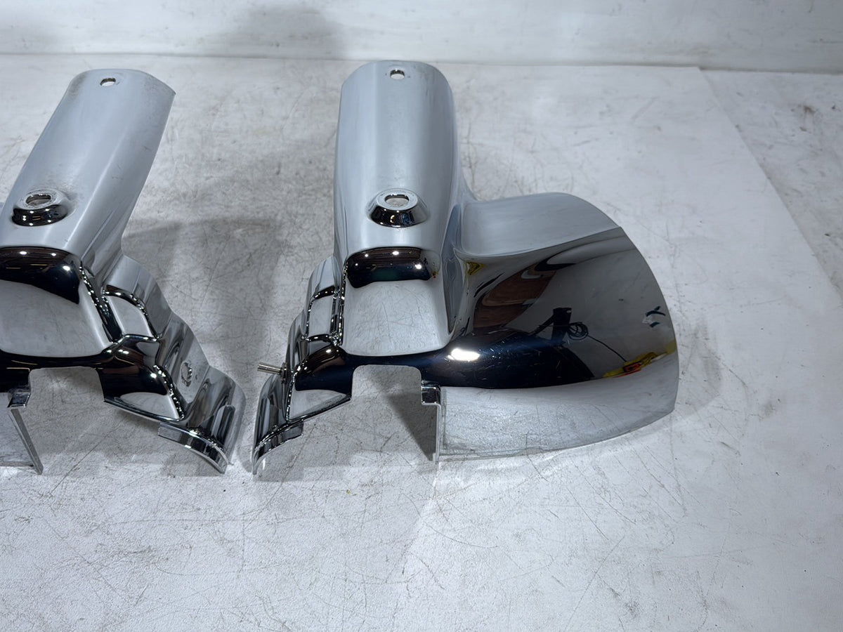 2005 Harley Road King Touring Police OEM Left & Right Headlamp Nacelle Covers