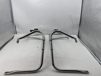 2007 Harley Touring FLHTP Electra Glide Police OEM Rear Left Right Saddlebag Guard Rails Bar