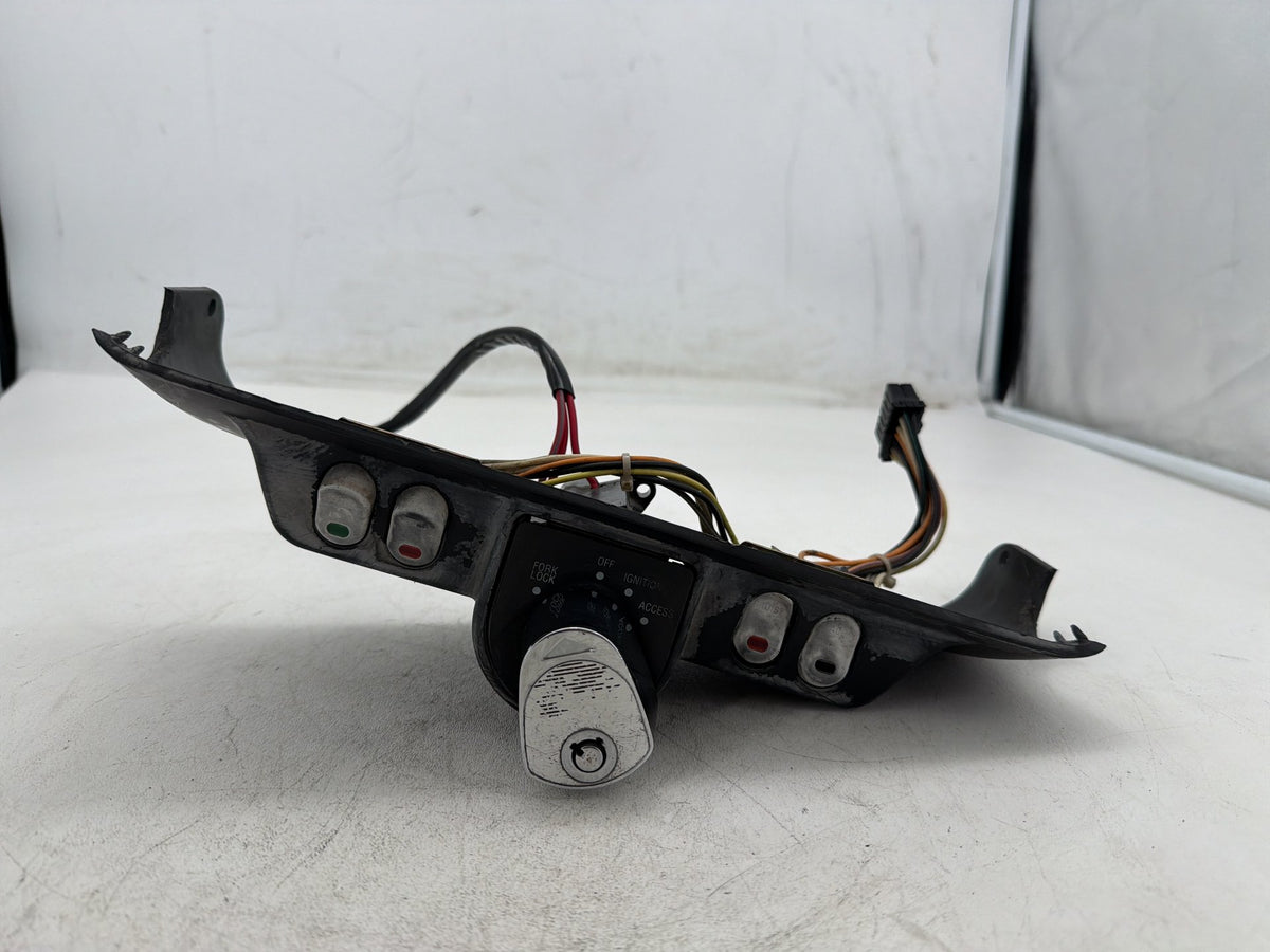 1996 Harley Electra Touring Ultra OEM Dash Ignition Cap Switch Lockset NO Key