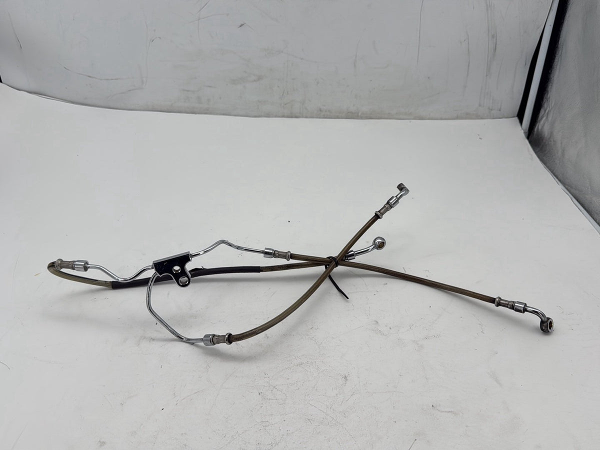 2005 Harley Electra Glide Touring CVO Screamin OEM Front Brake Hose Line Pipe