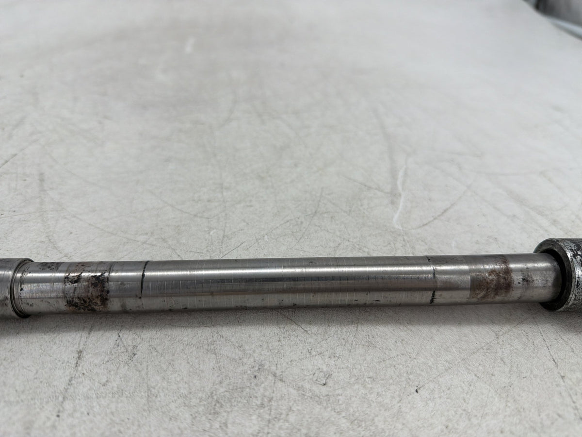 2001 Harley Fat Boy Softail FLSTFI OEM Front Wheel Axle Bolt Shaft