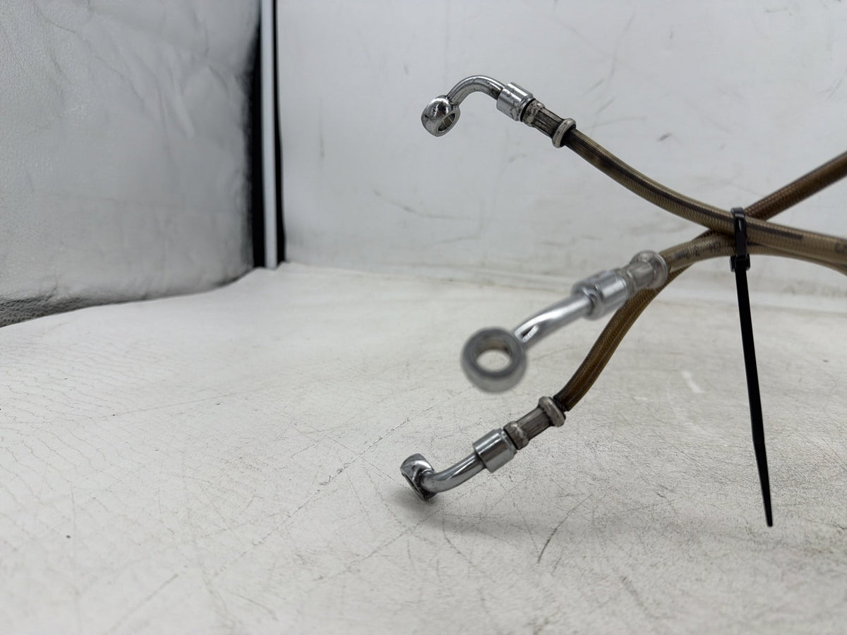 2004 Harley Electra Glide CVO Screamin Eagle OEM Front Brake Hose Line Pipe