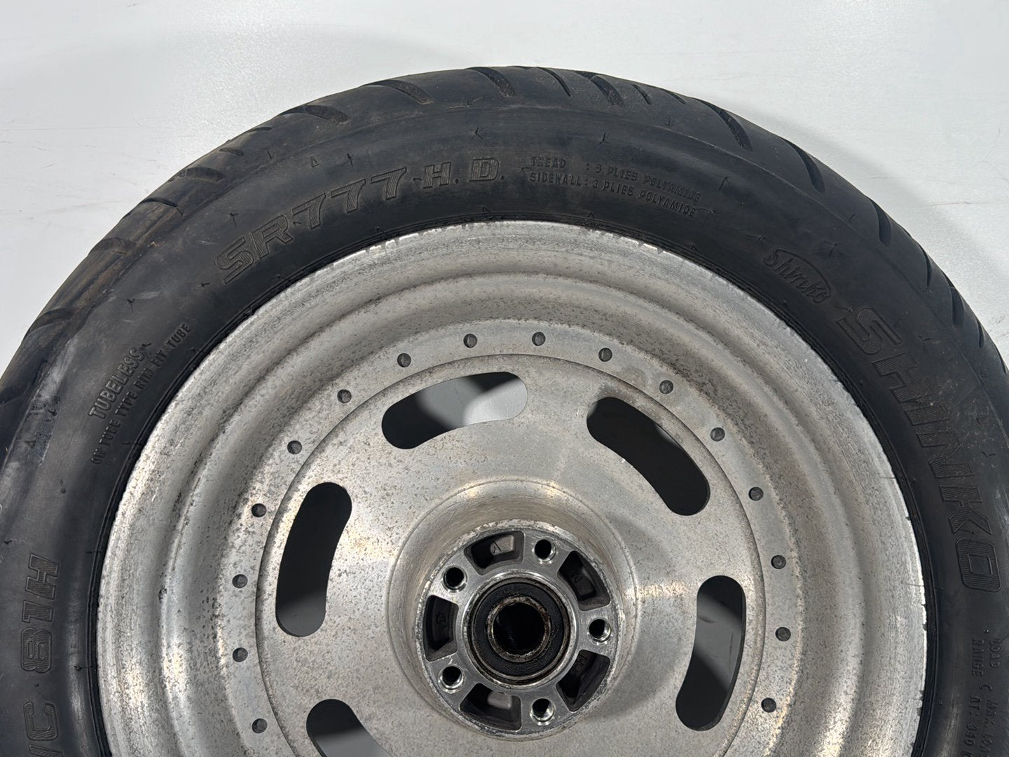 2012 Harley Dyna Fat Bob FXDF 103 OEM Rear Wheel Rim Tire
