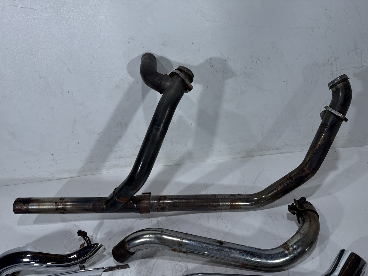 1993 Harley Electra Glide Touring FLHT OEM Exhaust Header Pipes Muffler