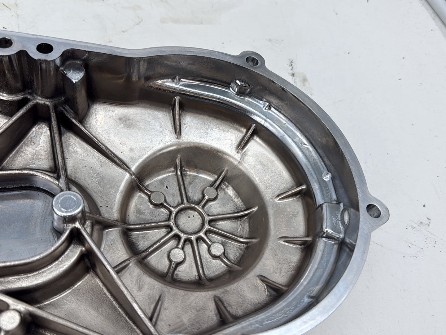 2002 Harley Heritage Softail Classic FLSTC OEM Outer Primary Clutch Cover