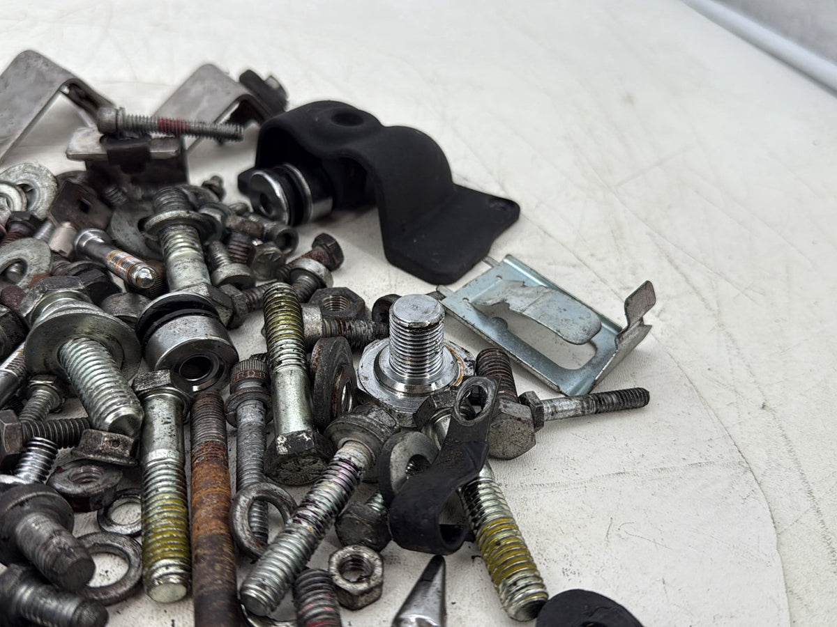 2004 Harley Road King Touring Custom FLHRSI OEM Hardware Bolts Nuts & Brackets