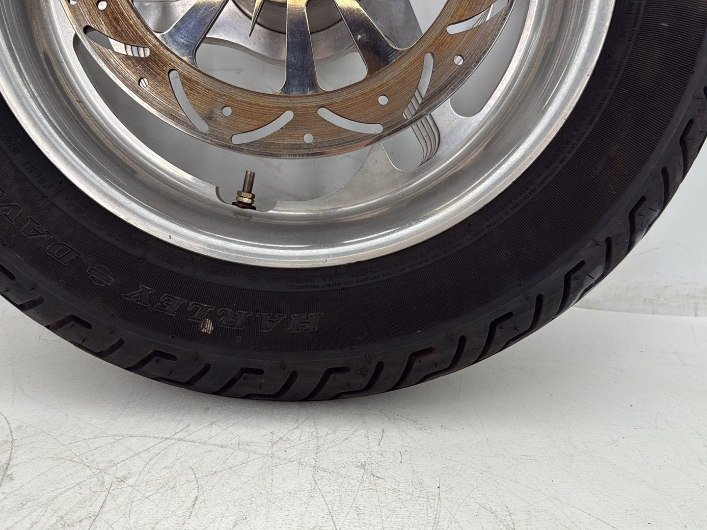 2000 Harley Softail FLSTC Heritage Classic OEM Front Wheel Rim Tire
