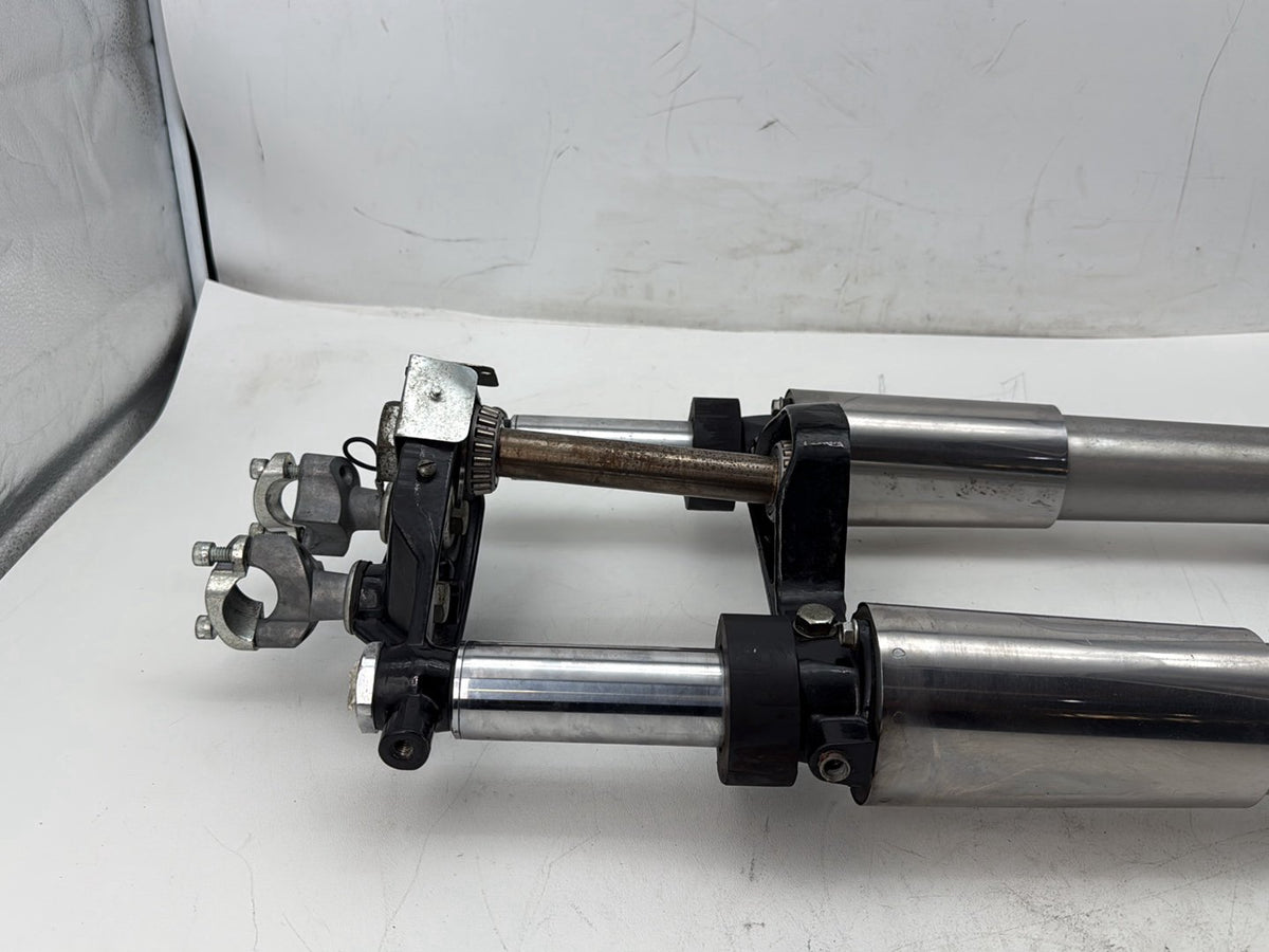 2007 Harley FLHTP Electra Glide Police Front Triple Tree Set & Fork Legs