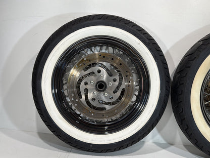 1999 - 2006 Harley-Davidson Touring Electra Glide Classic Front Rear Wheel Rim Tire Spoked 40975-05A