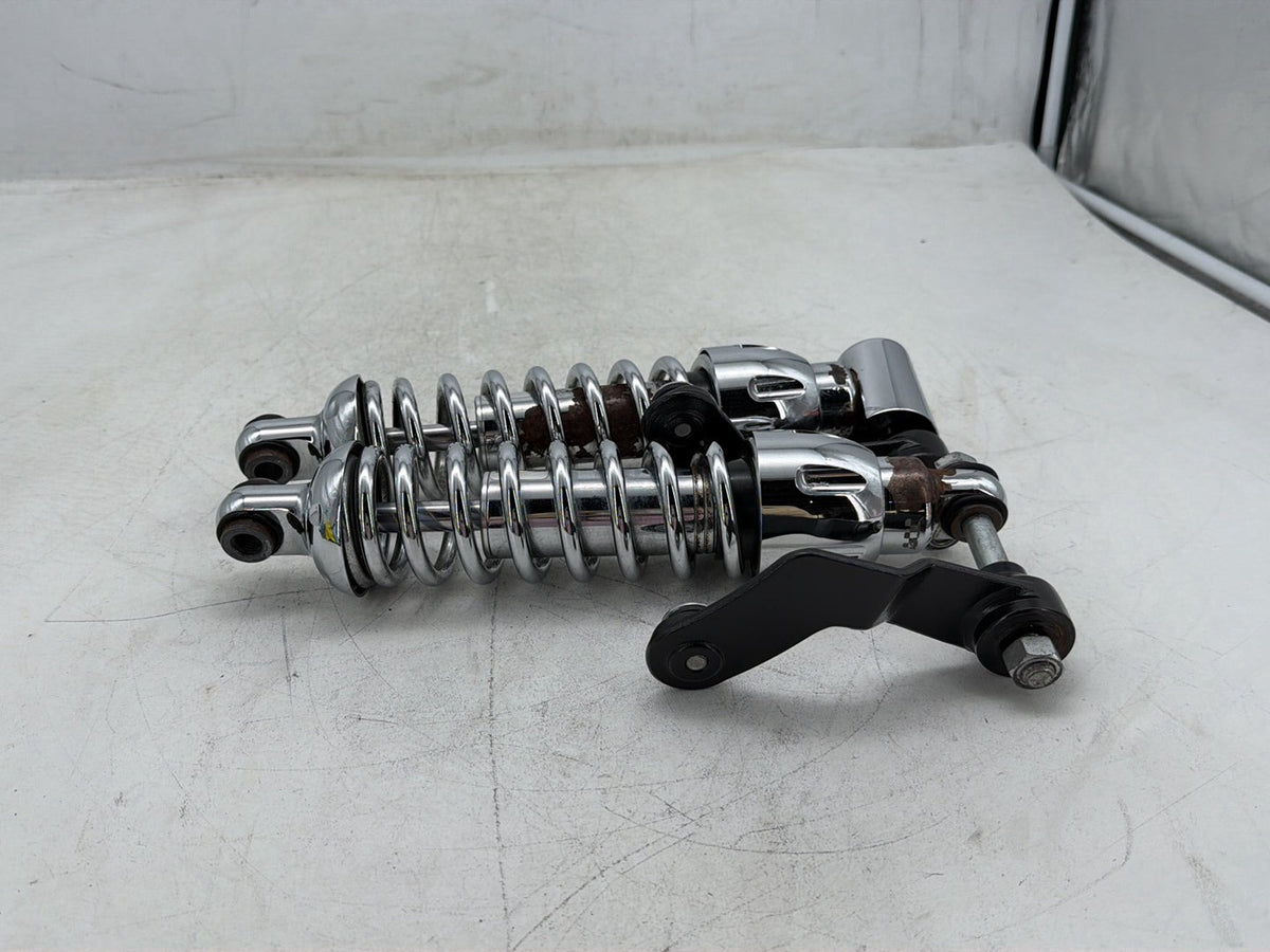 2014 Harley Dyna Low Rider FXDL Rear Left Right Shock Absorbers Progressive 14"