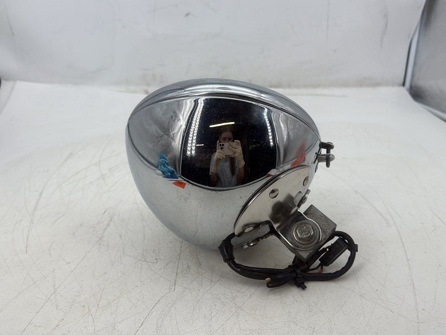 2006 Harley Softail FLSTCI Heritage Classic OEM Headlight Headlamp Head Lamp Light LED