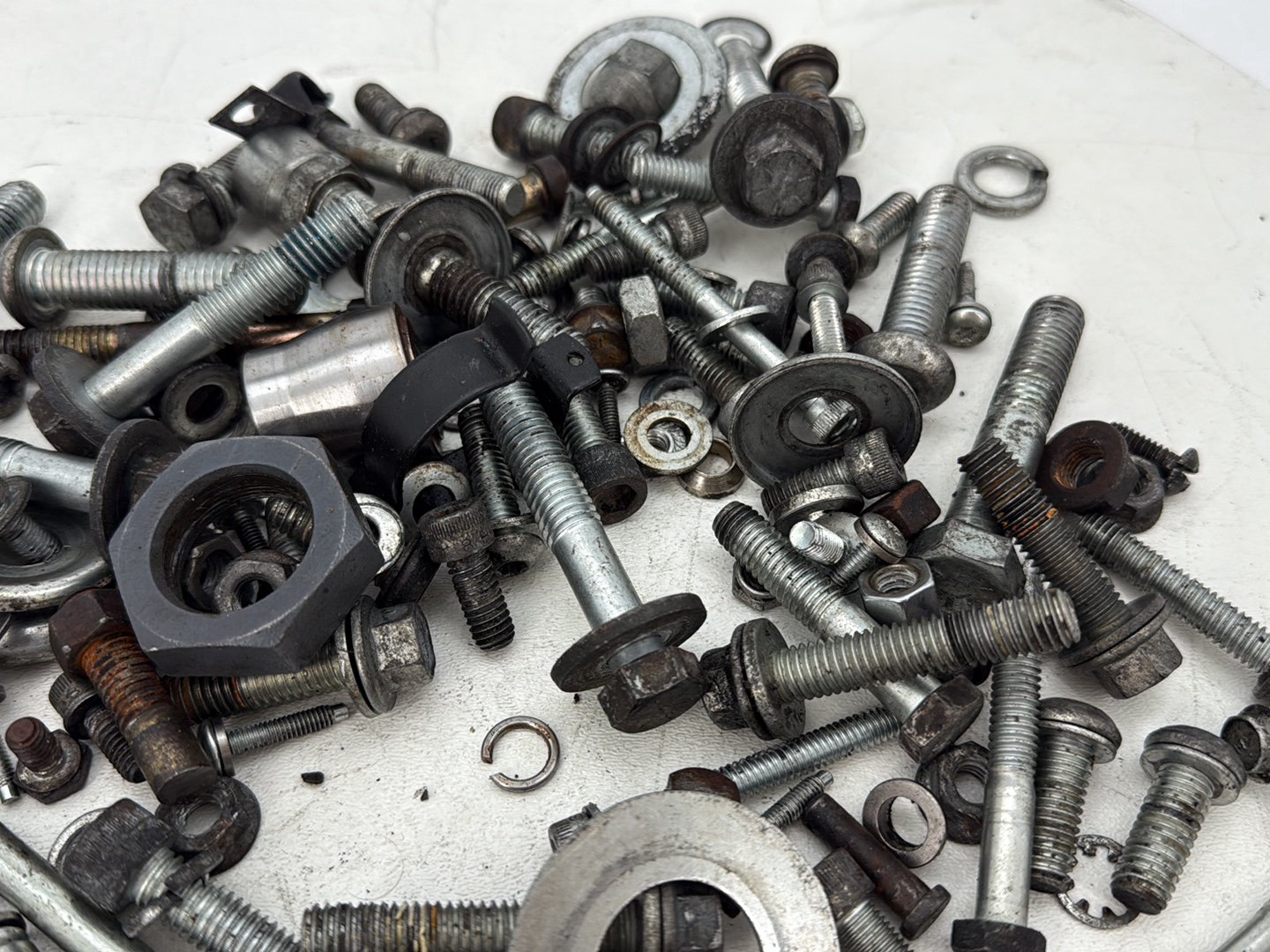 2012 Harley Dyna Fat Bob FXDF 103 OEM Hardware Bolts Nuts & Brackets