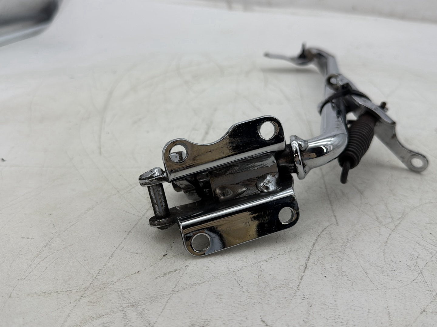 97 Harley Softail FLSTC Heritage Classic OEM Left Side Jiffy Kick Stand &amp; Spring