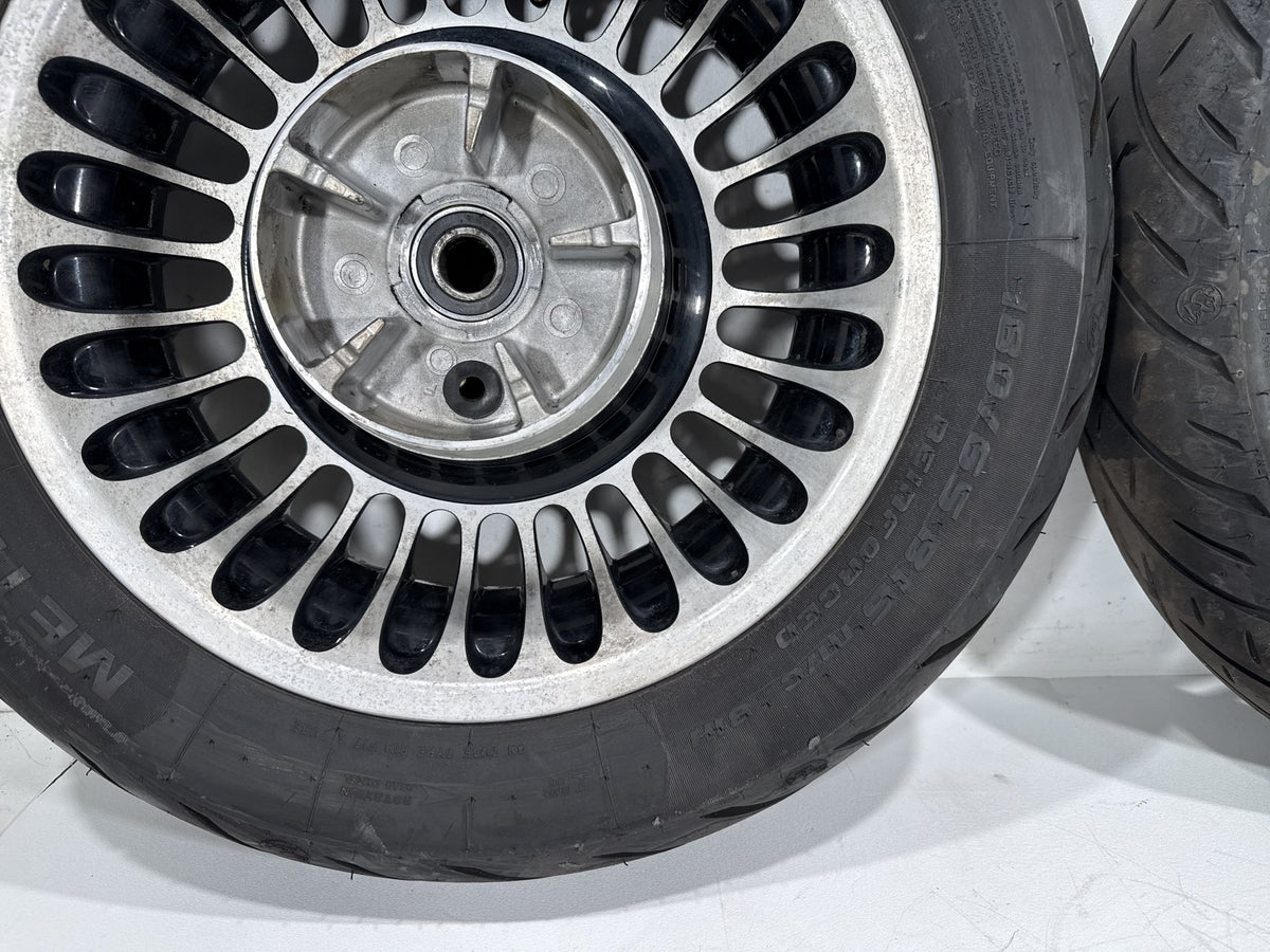 2011 Harley Road King Touring FLHR OEM Front & Rear Wheel Rim Tire 16" 17"