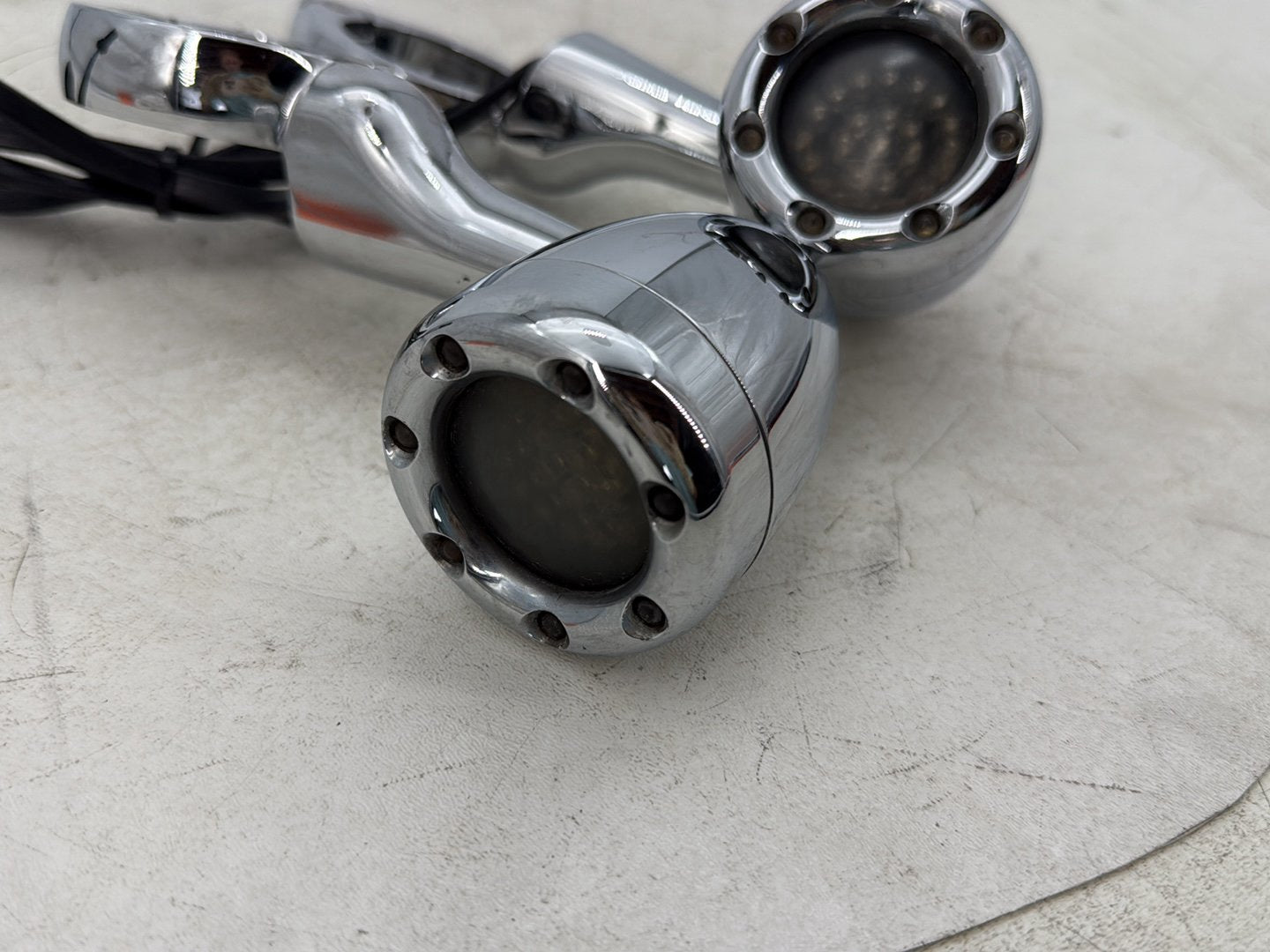 2015 Harley Dyna Low Rider FXDL OEM Front Left Right Turn Signal Indicators
