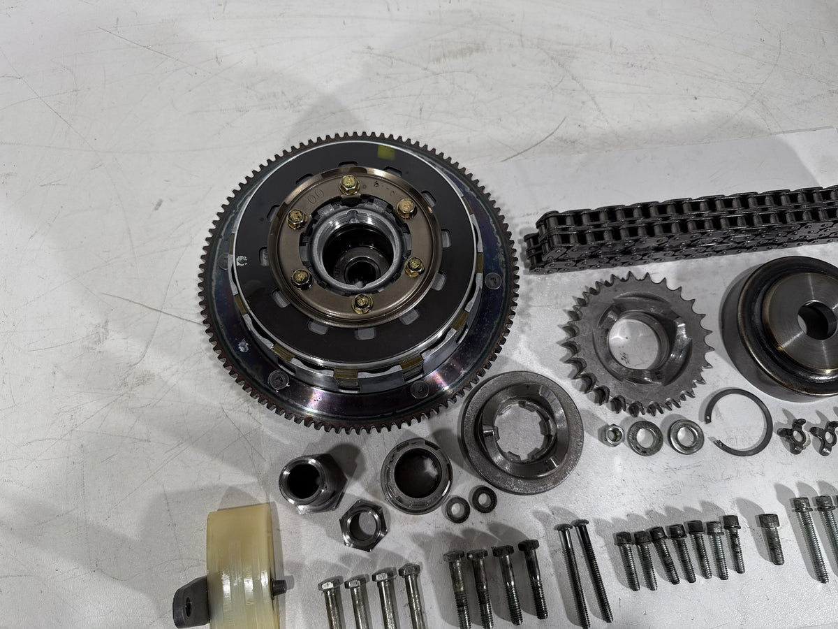 04 Harley Heritage Softail Classic FLSTCI OEM Clutch Basket Chain Tensioner Kit