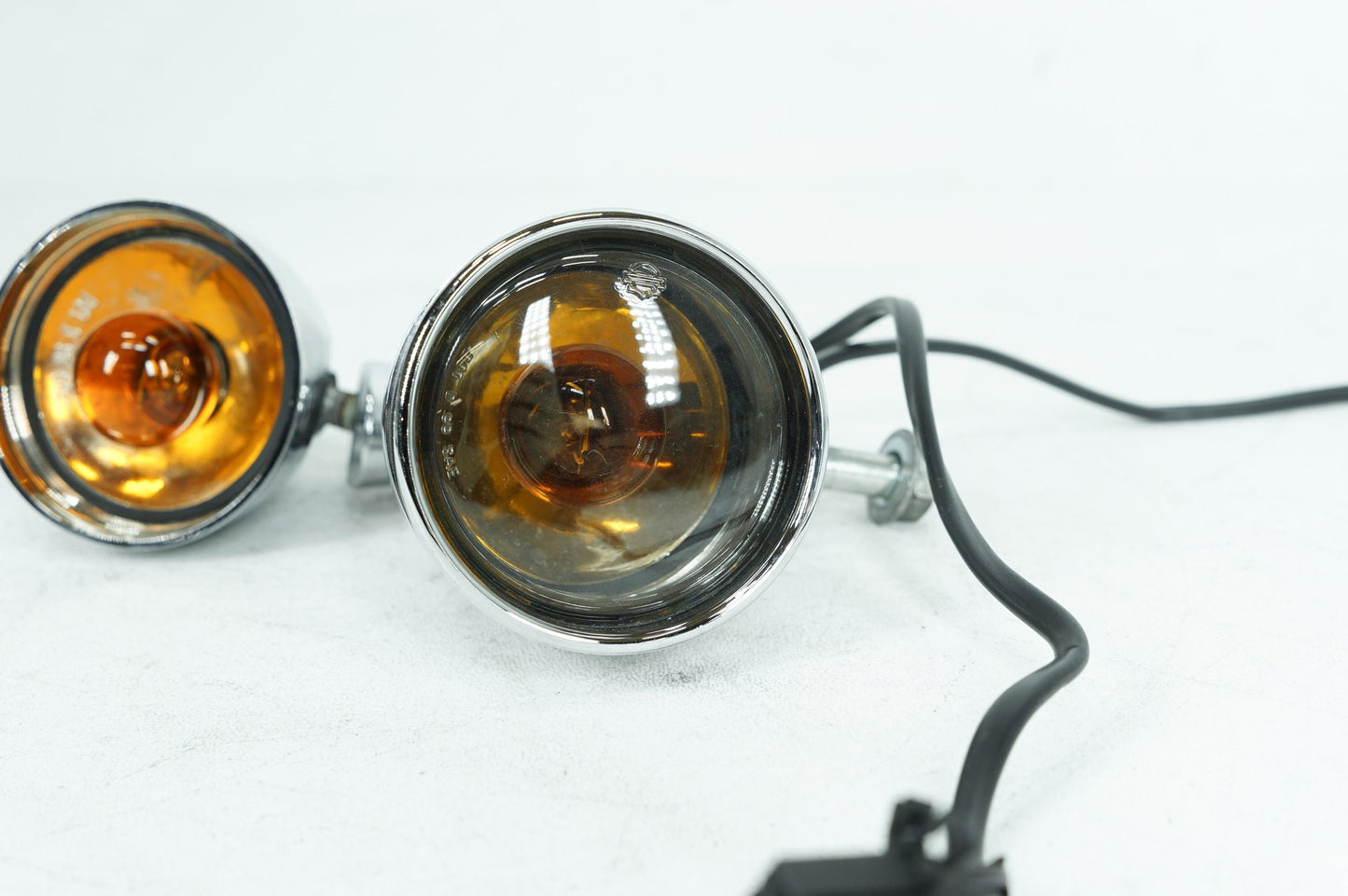 2007 - 2011 Harley-Davidson Dyna Fat Bob Front Left Right Turn Signal Indicators 68972-00