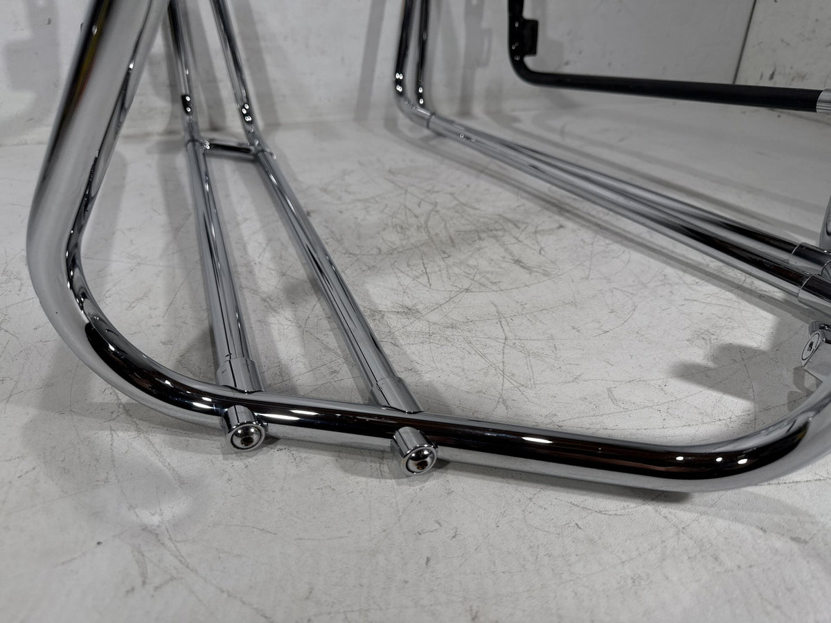 2007 Harley Electra Glide Touring CVO Rear Left Right Saddlebag Guard Rails Bar