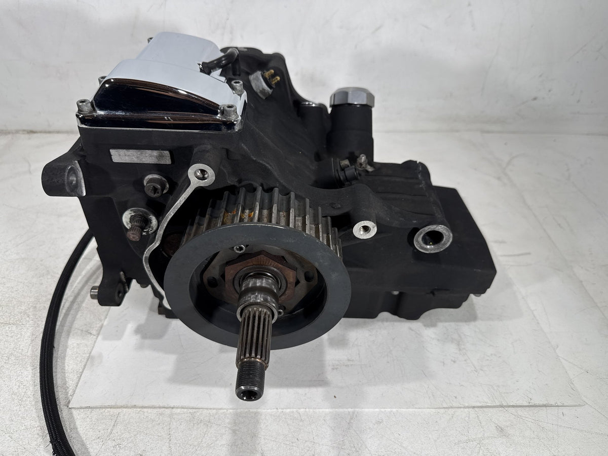 11 Harley Electra Glide Touring Police 6 Speed Transmission Gearbox 28K CRACKED